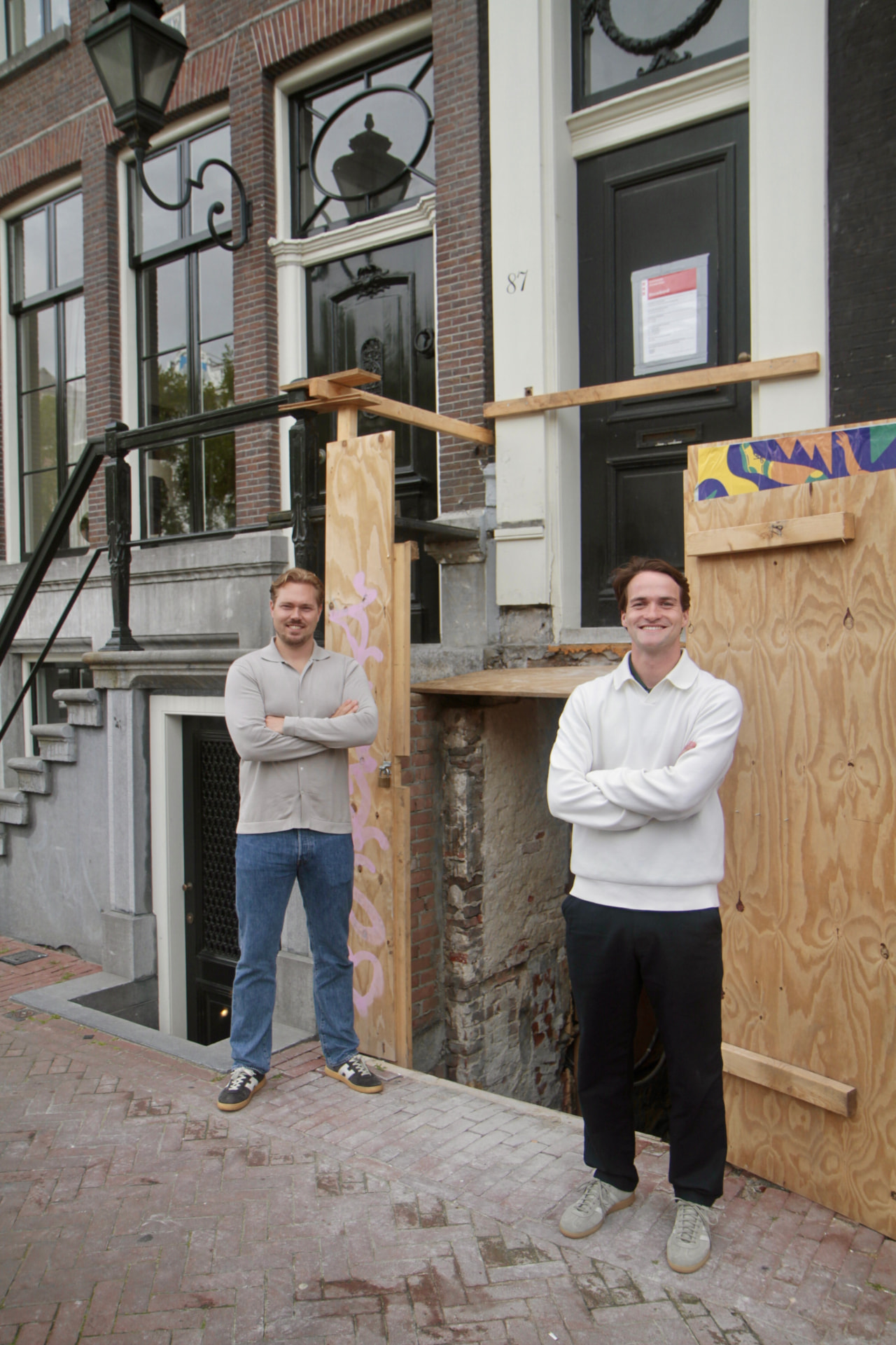 Tom Blokzijl en Robert van de Wetering